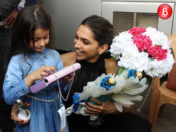 Deepika Padukone with Dhyana Madan