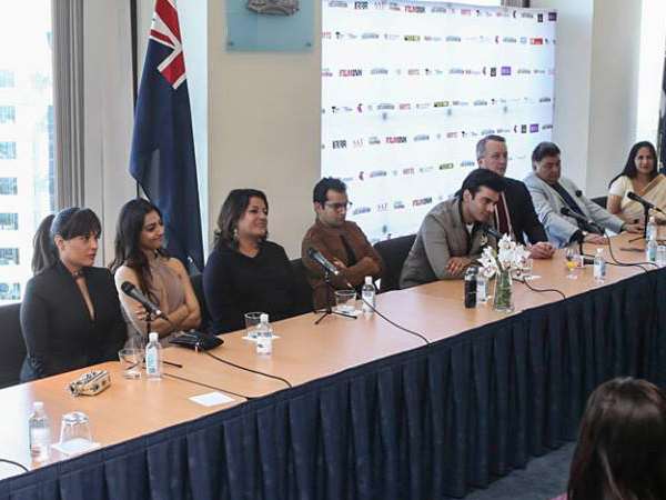 Melbourne Film Festival press con