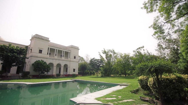 These aerial images of Saif Ali Khan’s Pataudi Palace are a visual