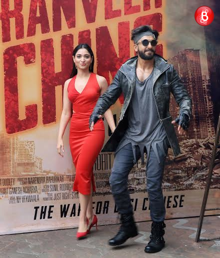 Ranveer Singh and Tamannaah Bhatia