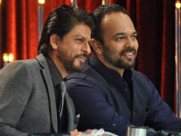Rohit Shetty and Shah Rukh Khan