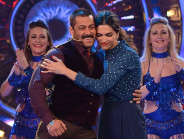 Salman Khan and Deepika Padukone
