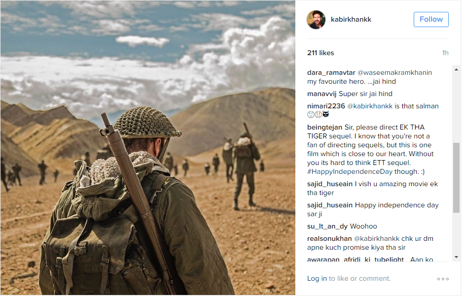 Salman Khan in Tubelight