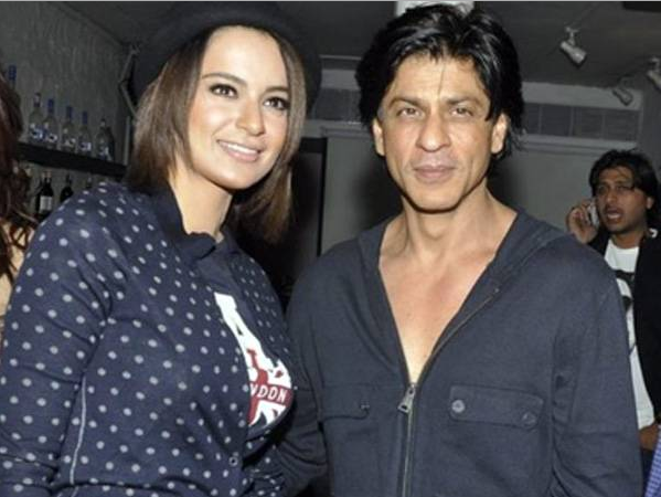Shah Rukh Khan and Kangana Ranaut