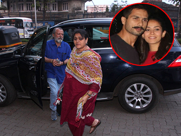 Shahid Kapoor's parents rush to meet Mira Rajput in the hospital