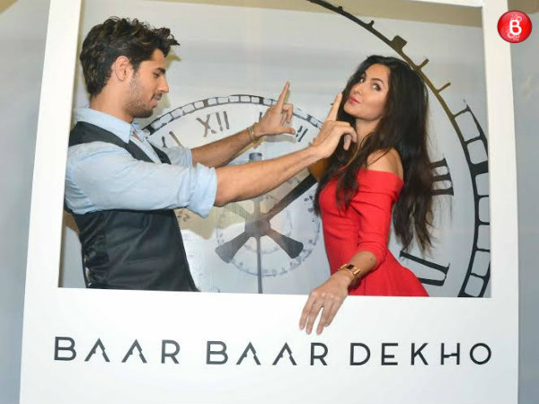PICS: Sidharth Malhotra and Katrina Kaif at 'Baar Baar Dekho' trailer screening in Light Box