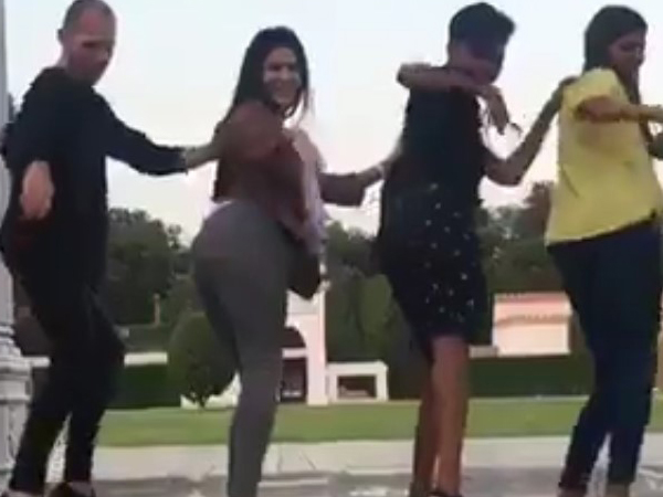 Sunny Leone Beat Pe Booty challenge
