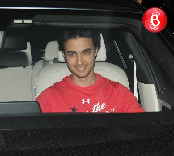 Aayush Sharma snapped at Lightbox
