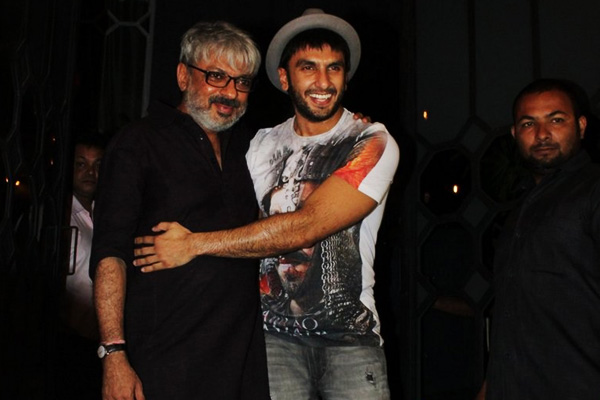 Sanjay Leela Bhansali and Ranveer Singh