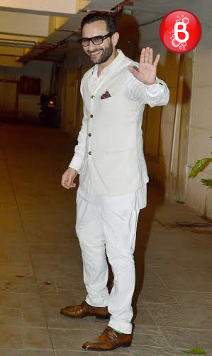 Saif Ali Khan at his birthday bash