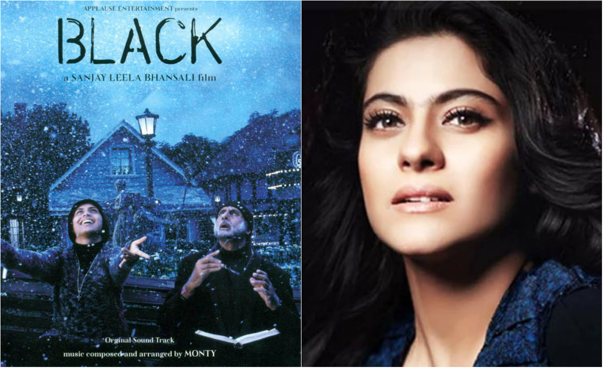 black, kajol
