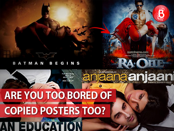Bollywood posters copied from Hollywood