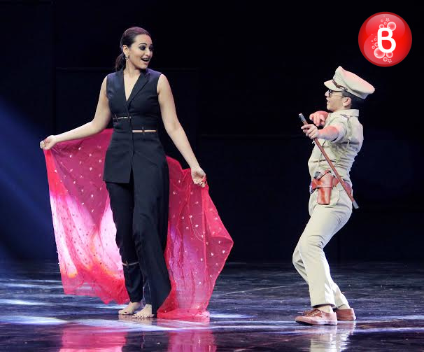 Sonakshi Sinha at promotions of her movie 'Akira'