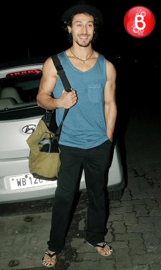 Tiger Shroff spotted outside Disha Patani’s residence
