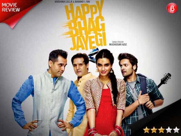 'Happy Bhag Jayegi' movie review: You would not want to run away from this run-com