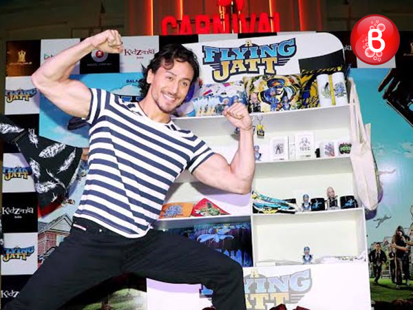 Tiger Shroff at promotions of 'A Flying Jatt'