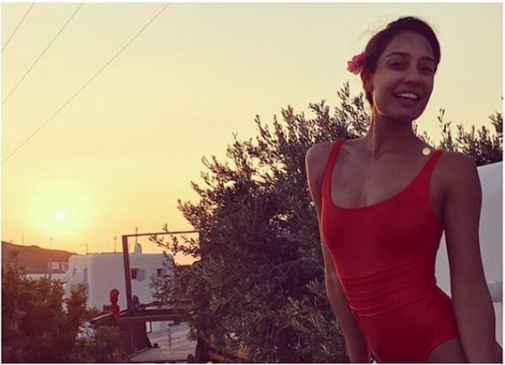 Lisa Haydon with Boyfriend