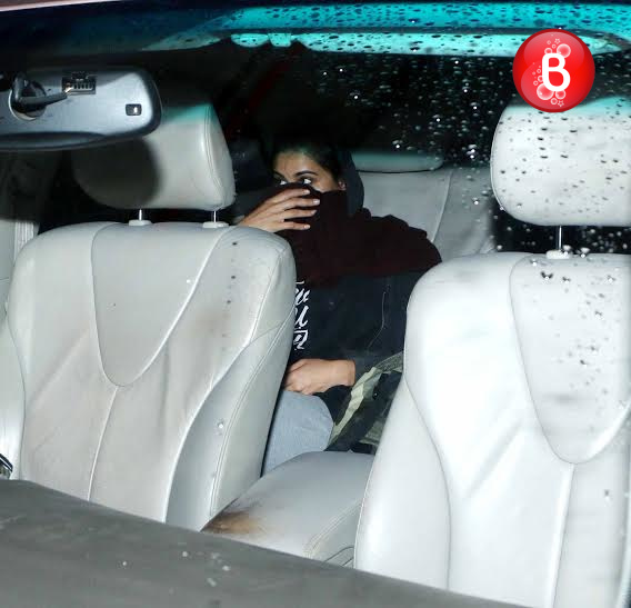 Nargis Fakhri returns to Mumbai and is snapped at Mumbai airport