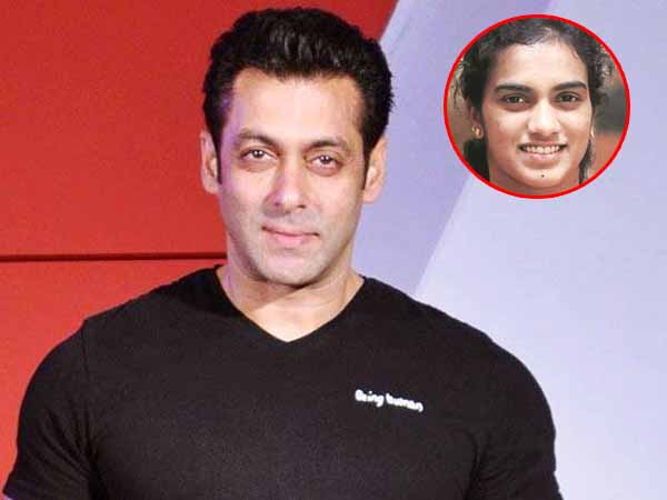 salman khan and pv sindhu