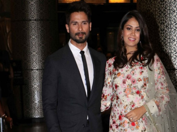 Shahid Kapoor and Mira Rajput