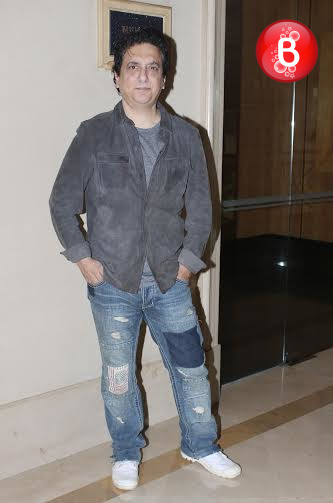 Sajid Nadiadwala spotted enjoying at a suburban hotel