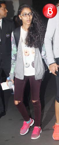 Sushmita Sen is snapped at airport with her daughters Renee and Alisah