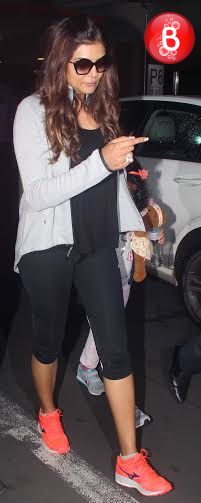 Sushmita Sen is snapped at airport