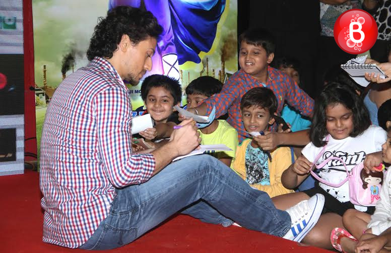 Tiger Shroff at promotions of 'A Flying Jatt'