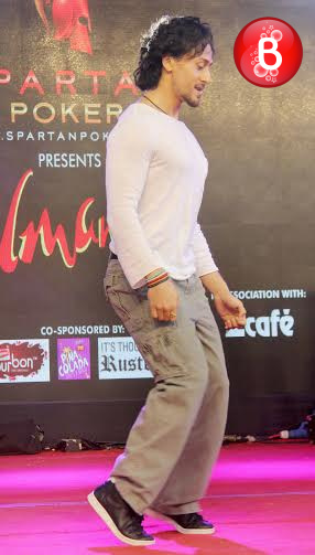 Tiger Shroff at promotions of 'A Flying Jatt'