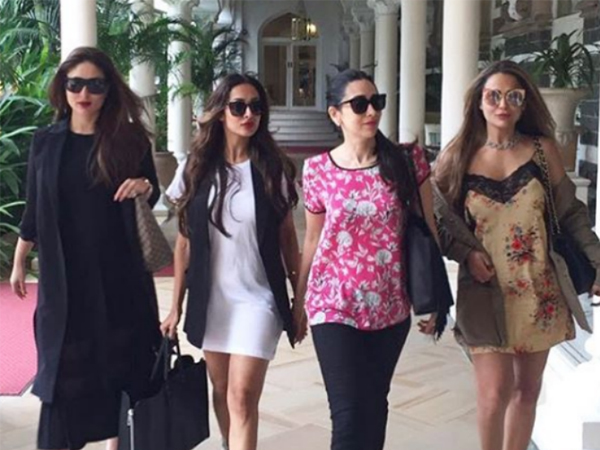 Amrita Malaika Kareena and Karisma