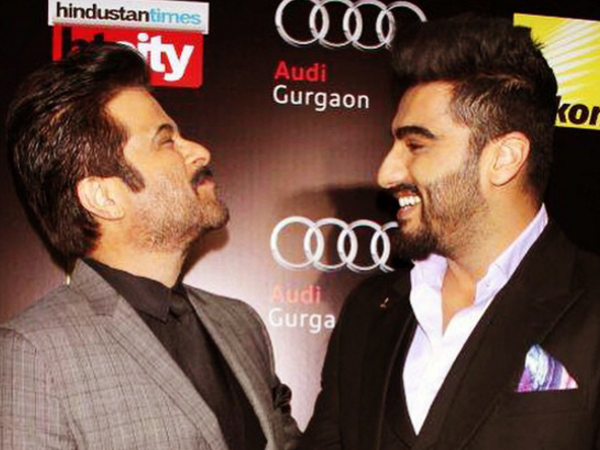 Anil Kapoor and Arjun Kapoor