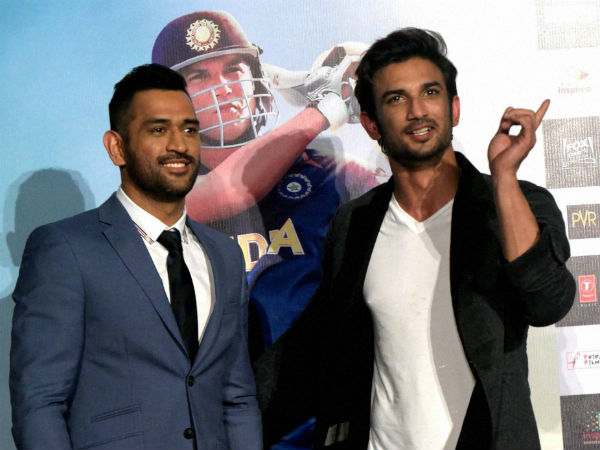 Dhoni & Sushant Singh Rajput