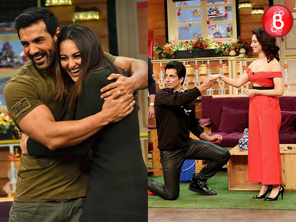 John Abraham, Sonakshi Sinha and other B-Town stars arrive in galore on Kapil Sharma's show