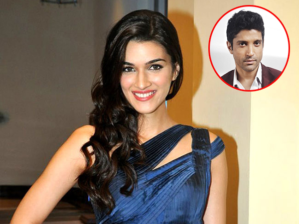 Kriti Sanon talks about working with Farhan Akhtar