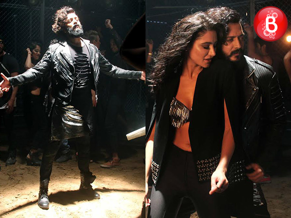 Riteish Deshmukh and Nargis Fakhri shooting for a promotional song in 'Banjo'