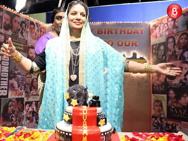 Shabana Azmi birthday