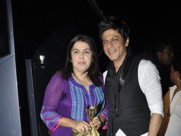 Shah Rukh Khan and Farah Khan