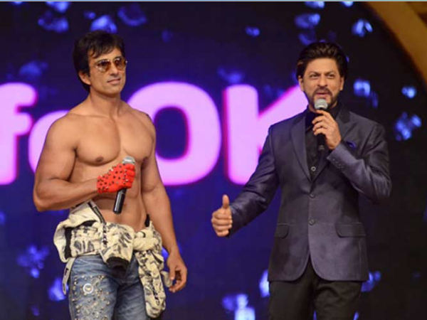 Shah Rukh Khan and Sonu Sood