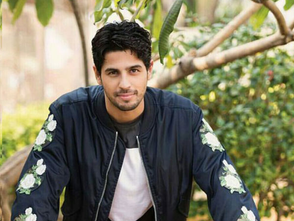Sidharth Malhotra suffers injury on the sets of his untitled action flick