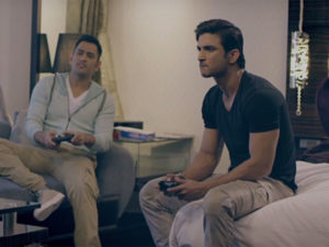 Watch: Dhoni is quite curious to know what’s there in his biopic ‘M.S.Dhoni: The Untold Story’