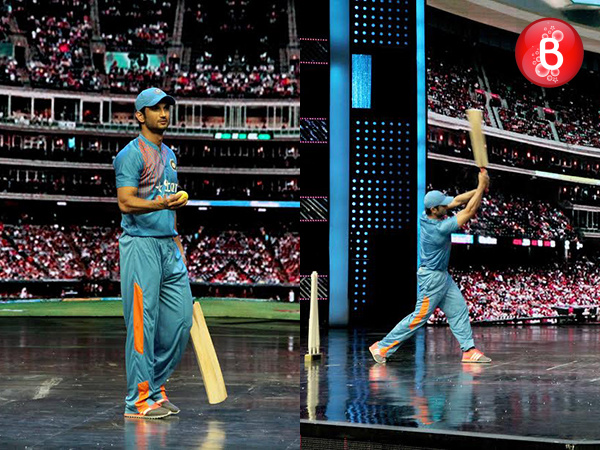 PICS: Sushant Singh Rajput turns ‘Dance Plus’ sets into a Cricket pitch
