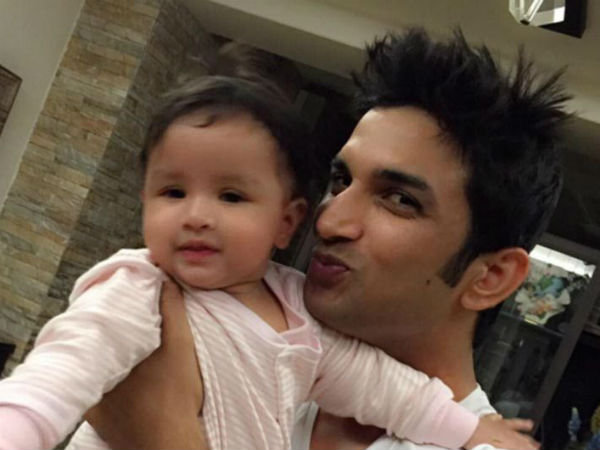 Aww! Sushant Singh Rajput cuddling little Ziva is the cutest thing you will see today