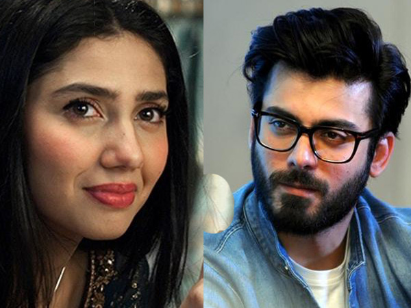 Fawad Khan and Mahira Khan