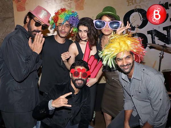 PICS: The launch of 'Rock On!! 2' teaser turns to be a musical fiesta for the team!