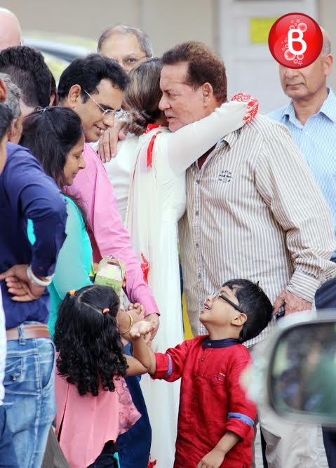 Salim Khan with guests