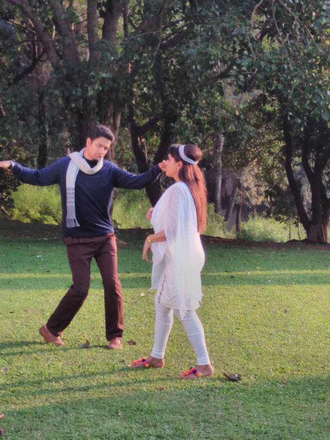 Richa Chadha and Vicky Kaushal