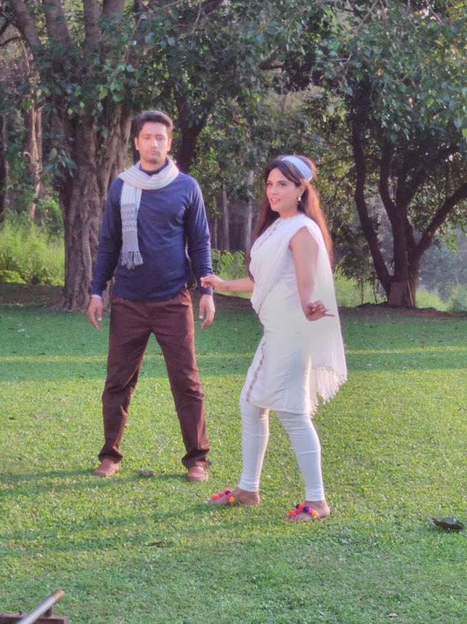 Richa Chadha and Vicky Kaushal