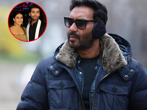 Ajay Devgn talks about Kajol and Karan Johar