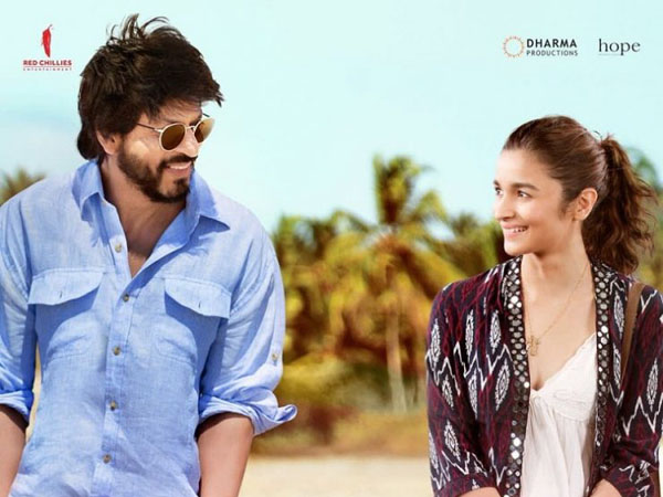 Shah Rukh Khan and Alia Bhatt Dear Zindagi