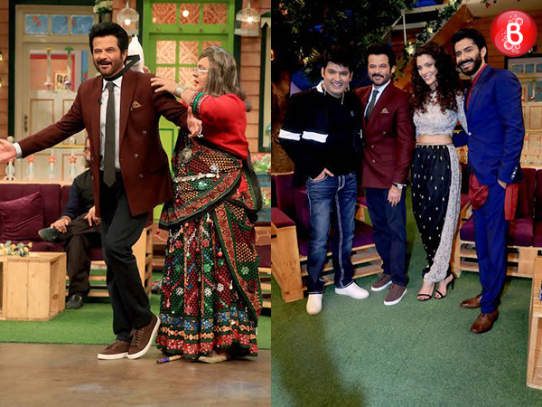 PICS: Anil Kapoor steals thunder on Kapil Sharma's show during 'Mirzya' promotions